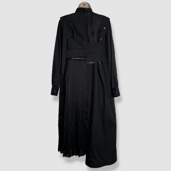 Sacai Satin Combo Dress - Picture 7 of 8